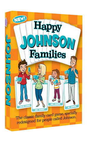 JOHNSON FAMILY EDITION of the Happy Families Card Game - Go For It Games UK