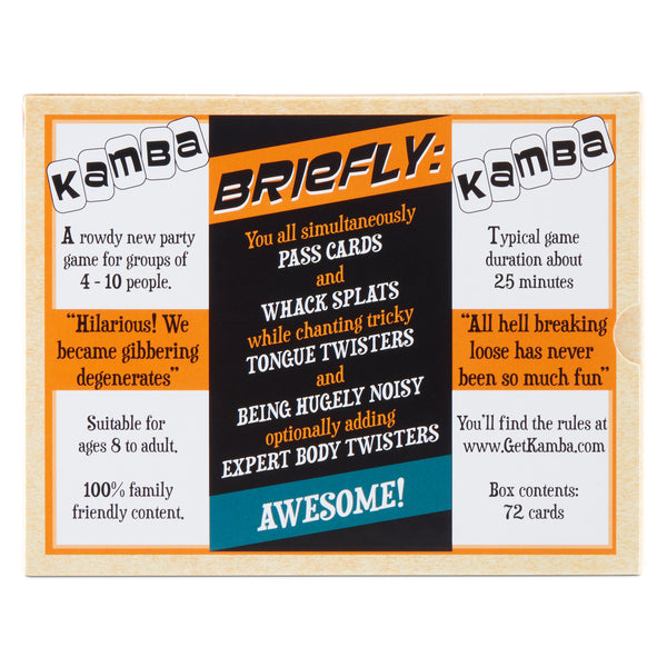 KAMBA - "Tongue Twisting Table Thumping Turmoil" - Go For It Games UK