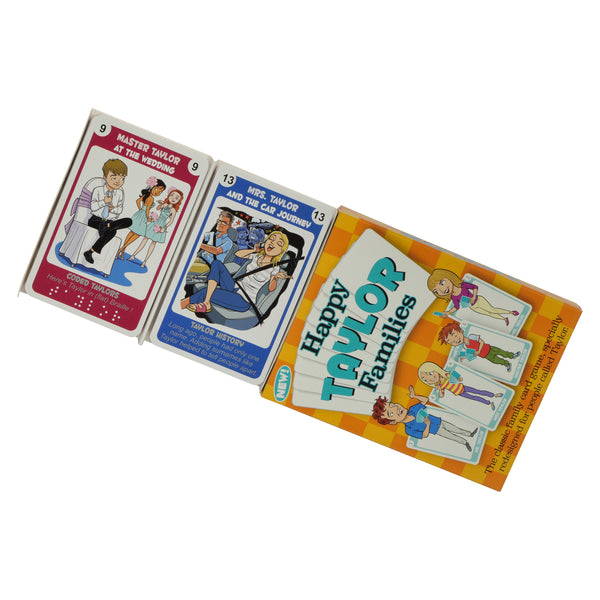 TAYLOR EDITION of the card game Happy Families - Go For It Games UK