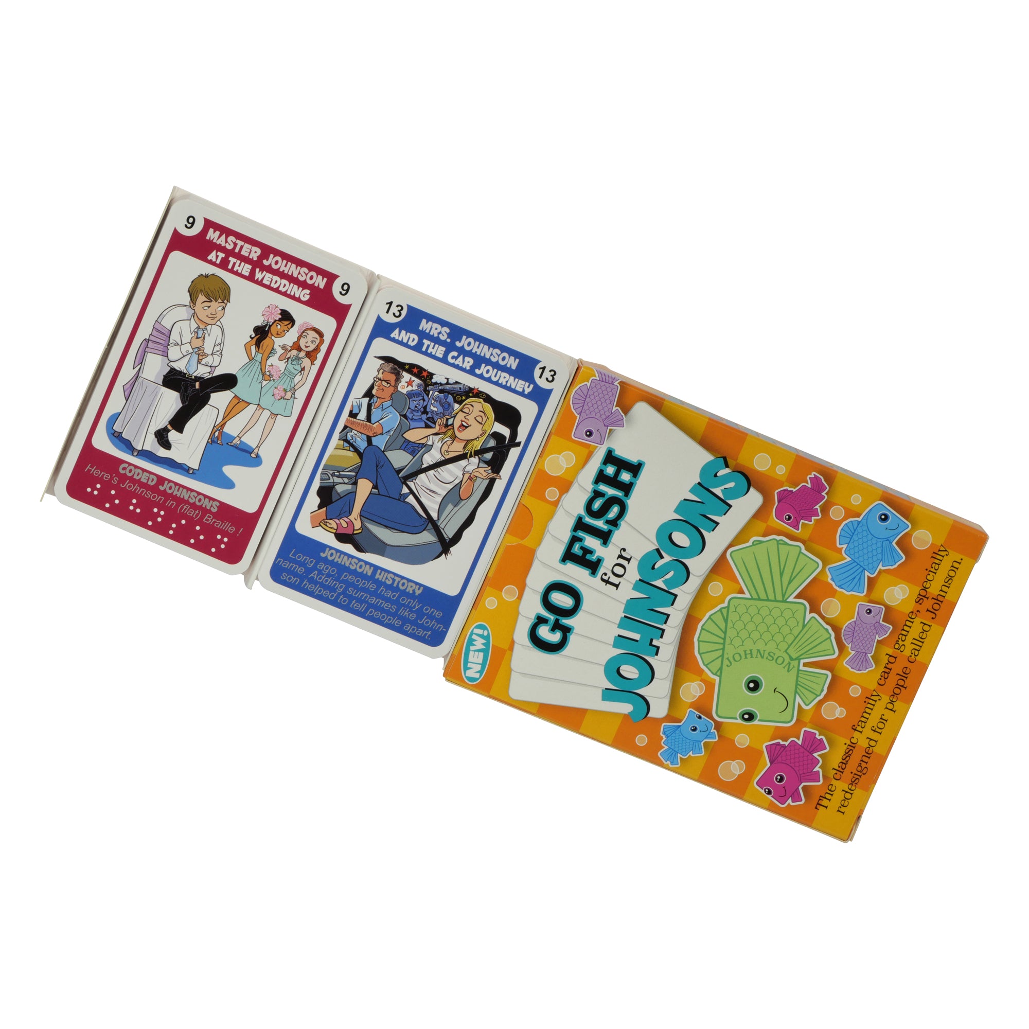 JOHNSON FAMILY EDITION of the Happy Families Card Game - Go For It Games UK
