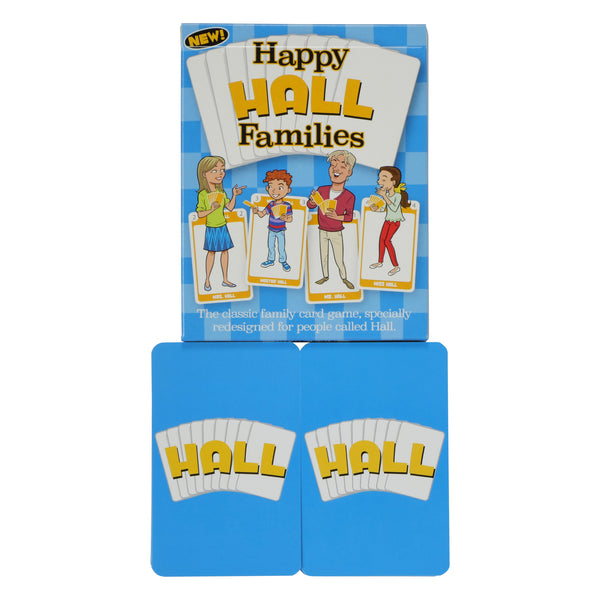 Happy Families Game for the Hall family - Go For It Games UK