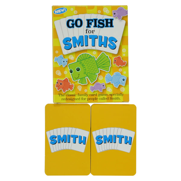 SMITH FAMILY EDITION of the Happy Families Card Game - Go For It Games UK