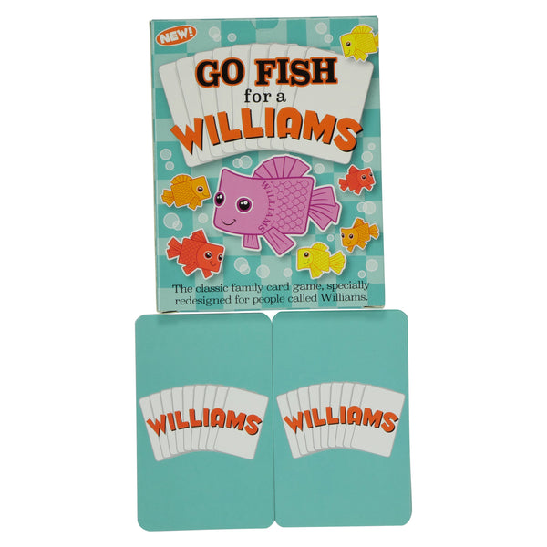 Happy Families Game: WILLIAMS FAMILY - Go For It Games UK