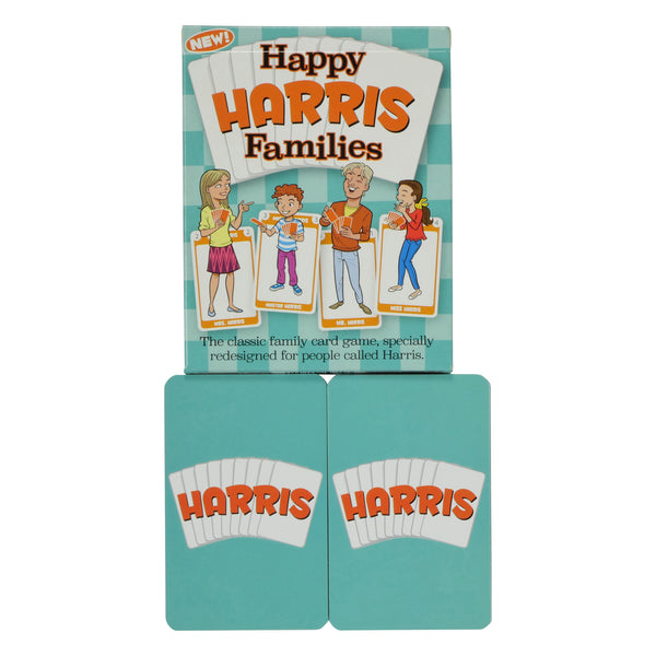 Happy Families Card Game: Harris Family Edition - Go For It Games UK