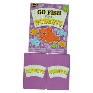 Happy Families Card Game - for people with the last name ROBERTS - Go For It Games UK
