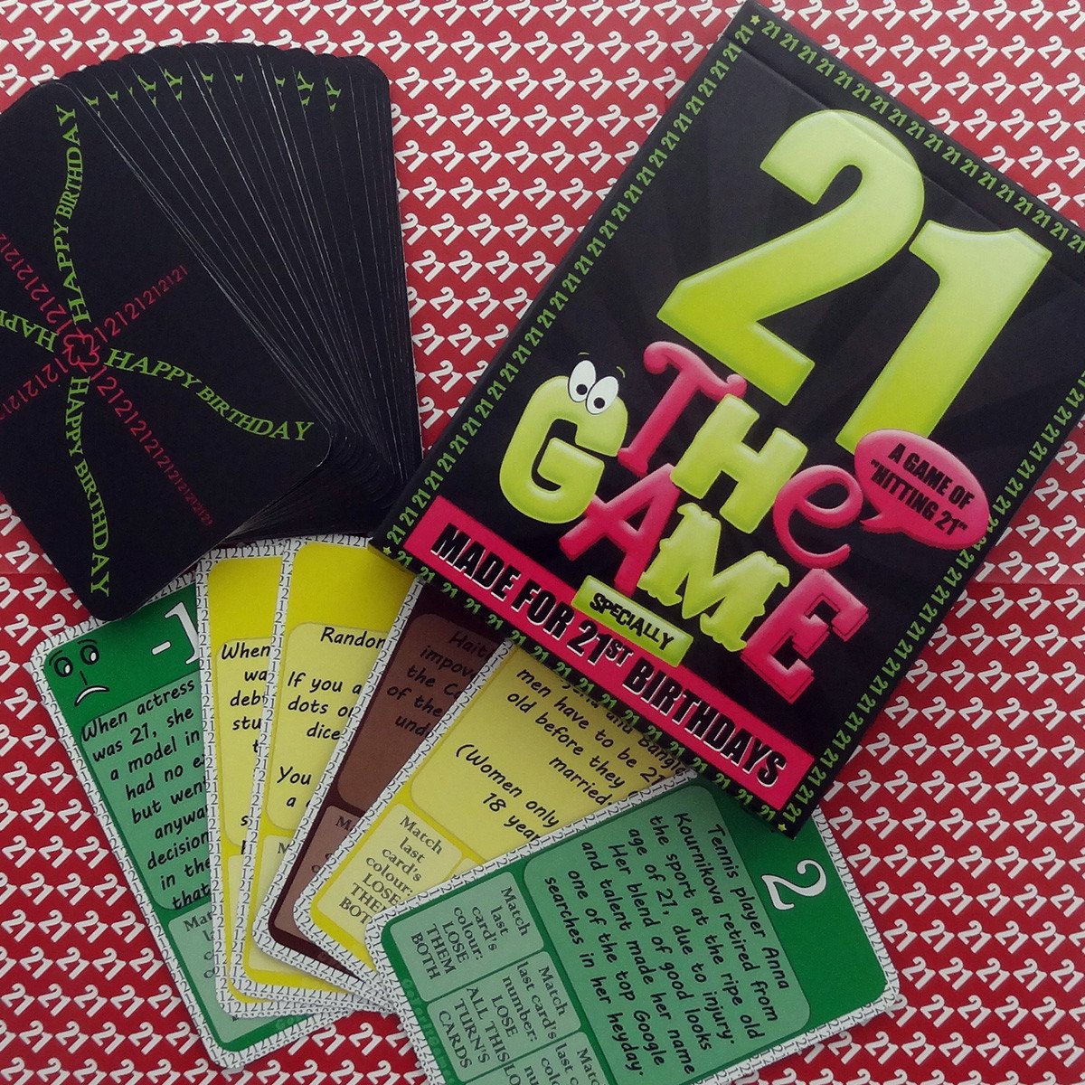 21st outlet birthday games