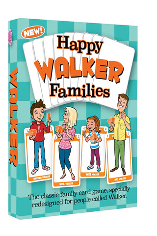 WALKER FAMILY EDITION of the Happy Families Card Game - Go For It Games UK