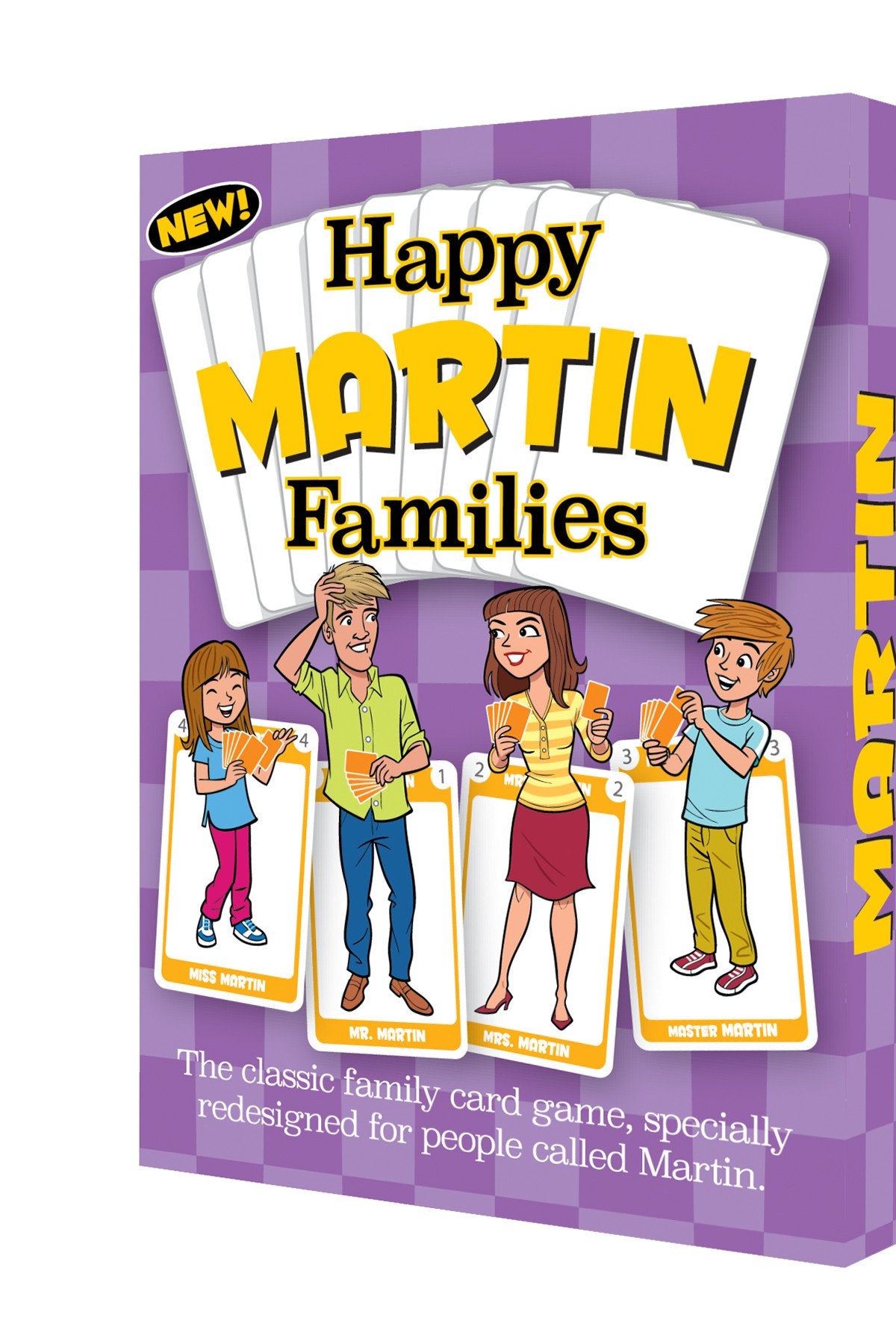 MARTIN family edition of the classic card game HAPPY FAMILIES Go For
