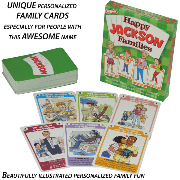 Happy Families - Jackson family edition - Go For It Games UK