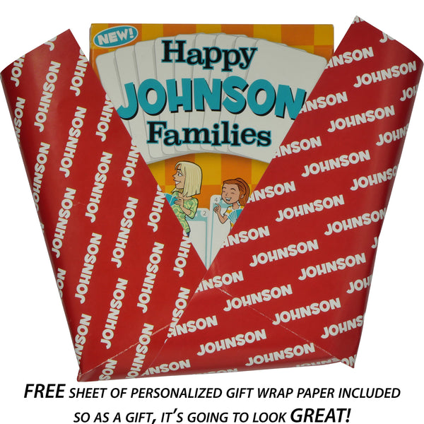 JOHNSON FAMILY EDITION of the Happy Families Card Game - Go For It Games UK