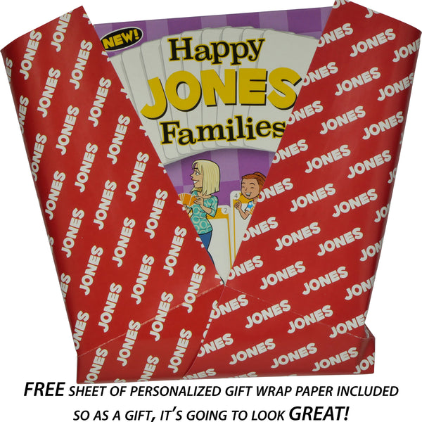 Happy Families Card Game - JONES FAMILY SPECIAL EDITION - Go For It Games UK
