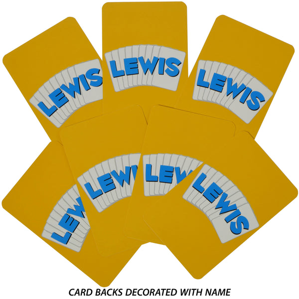 Happy Families Card Game for families with the surname Lewis - Go For It Games UK