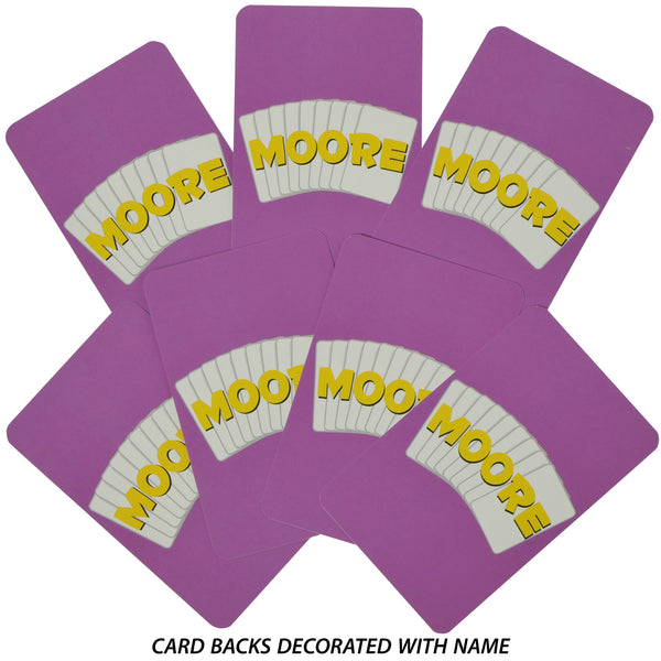Moore Family Edition of the classic family card game Happy Families - Go For It Games UK