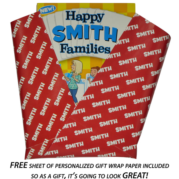 SMITH FAMILY EDITION of the Happy Families Card Game - Go For It Games UK