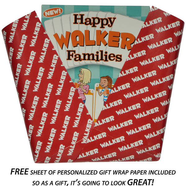 WALKER FAMILY EDITION of the Happy Families Card Game - Go For It Games UK