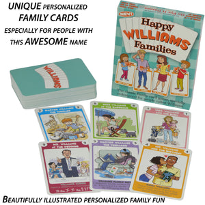 Happy Families Game: WILLIAMS FAMILY - Go For It Games UK