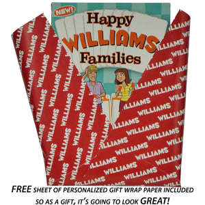 Happy Families Game: WILLIAMS FAMILY - Go For It Games UK