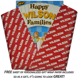 Happy Families - WILSON FAMILY EDITION - Go For It Games UK