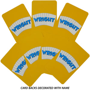 Personalized Happy Families- for the WRIGHT family - Go For It Games UK