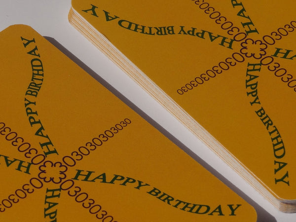 30th Birthday Game by Go For It Games UK - card close up view