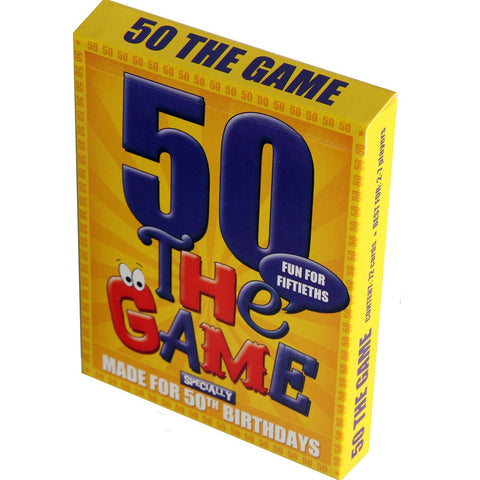 50th Birthday Game - Go For It Games UK