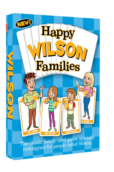 Happy Families - WILSON FAMILY EDITION - Go For It Games UK
