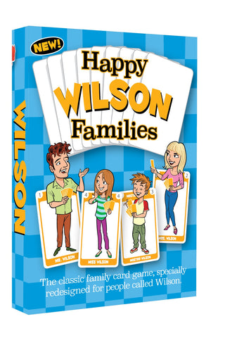 Happy Families - WILSON FAMILY EDITION - Go For It Games UK
