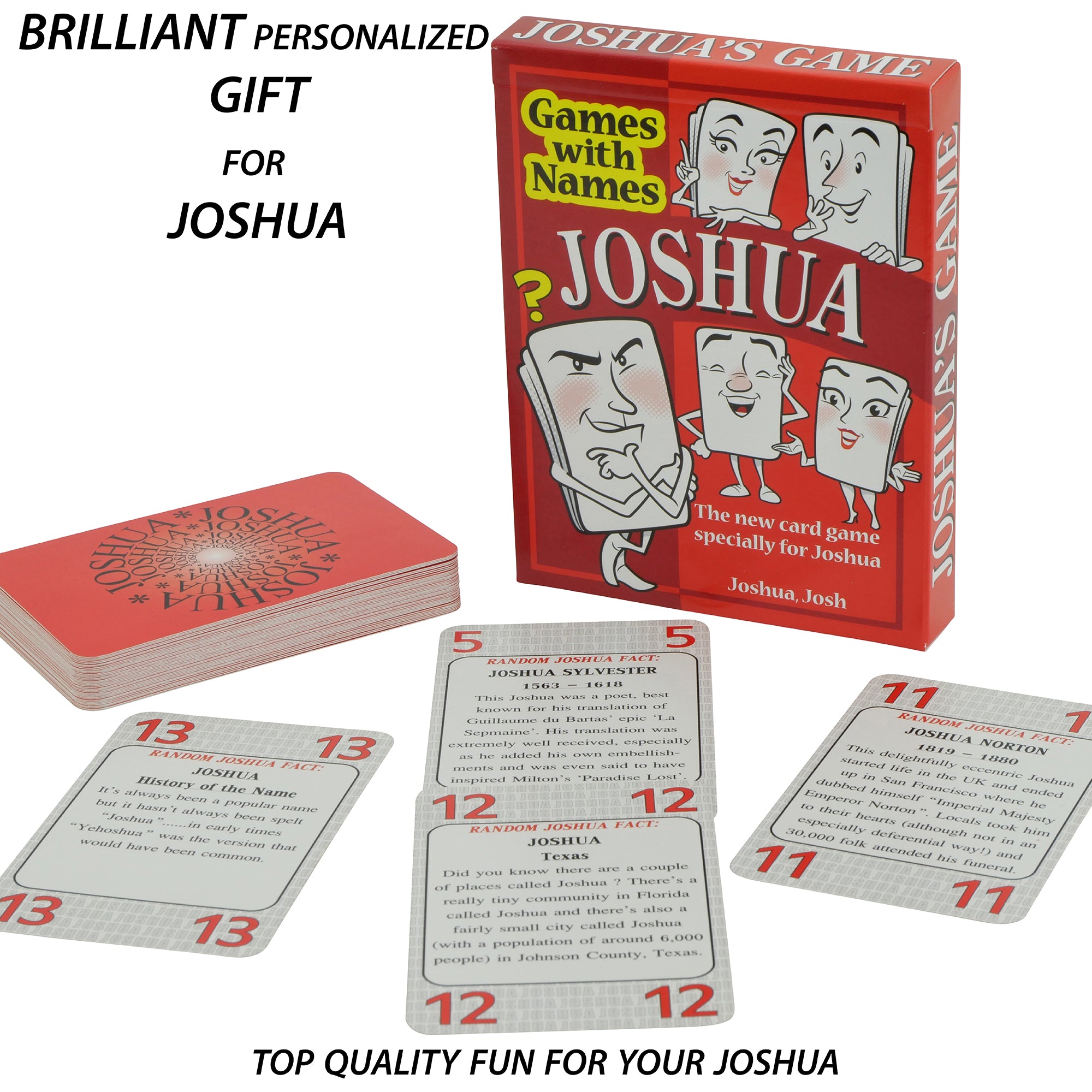 Joshua's Game - Go For It Games UK