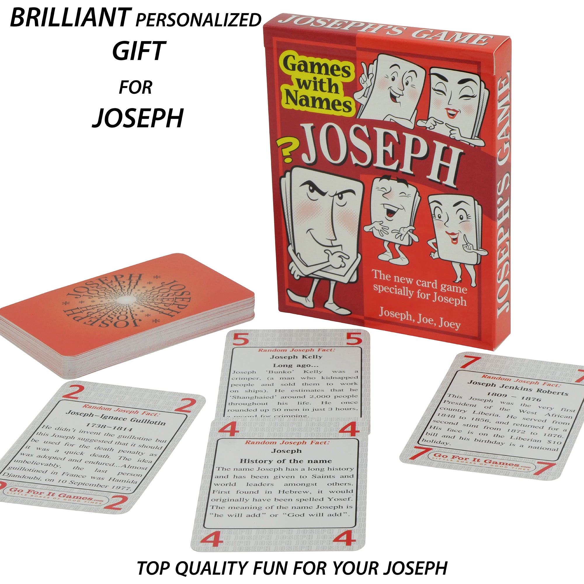 Joseph's Game - Go For It Games UK