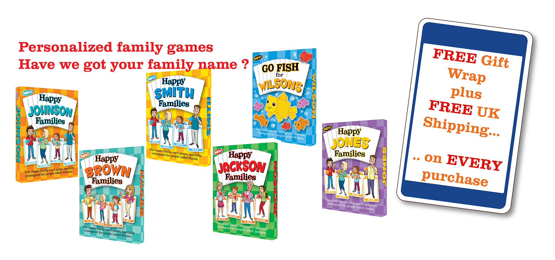 The New Happy Families  Games